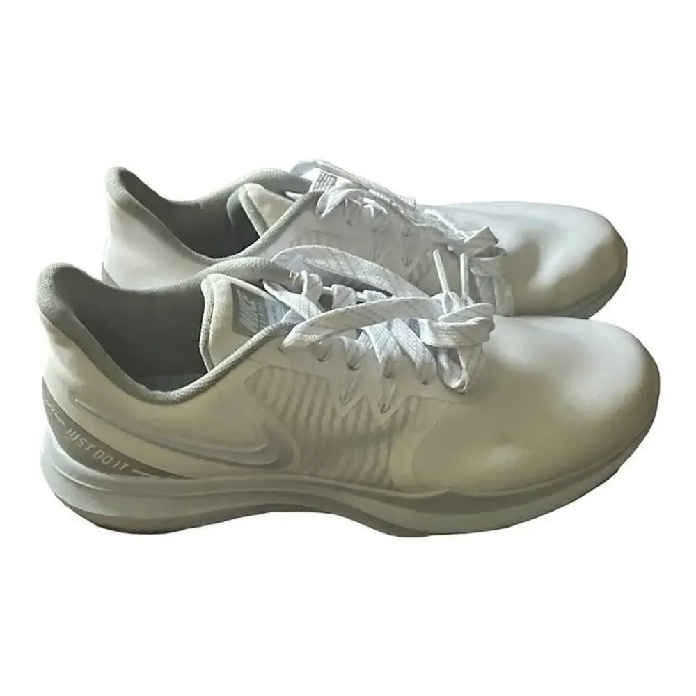 Nike Trainers Sneakers Womens Size 6.5 White Athletic Lace Up Running AA7773-100